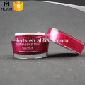 15,30,50 ml runde geformte Acryl Creme Glas für kosmetische Verpackung